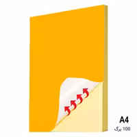 کاغذ پشت چسب دار نارنجی &ndash; برایتو