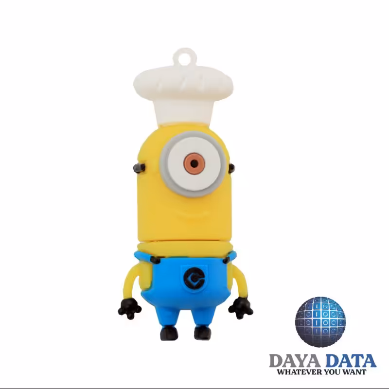 فلش مموری فانتزی دایا دیتا مینیون آشپز مدلPC1011-11 ظرفیت64GB-USB3 رنگ آبی