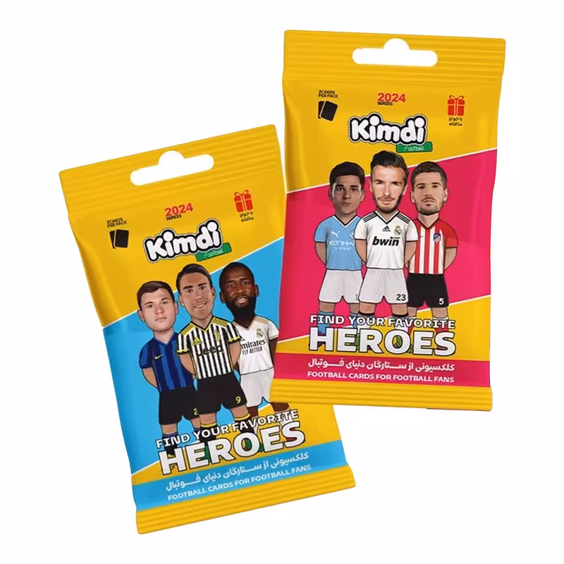 اسباب بازی شانسی کیمدی مدل  فوتبالی 2024 مجموعه 2 عددی