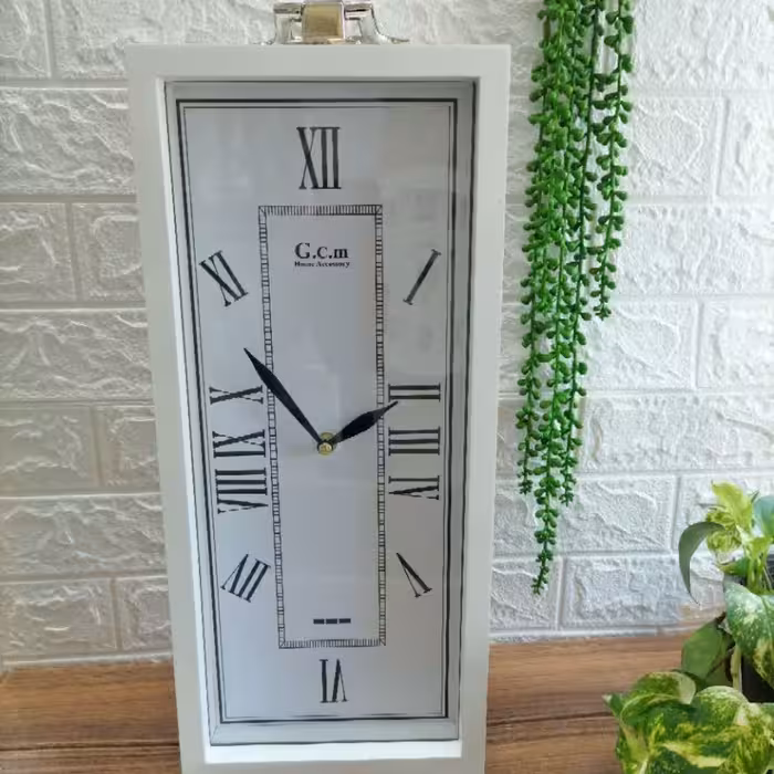 ساعت چوبی رومیزی سایز بزرگ 