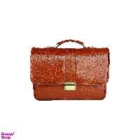 کیف اداری چرم طبیعی مردانه مدل RE-04