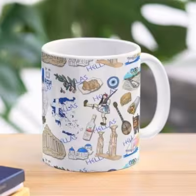 ماگ طرح باستانی