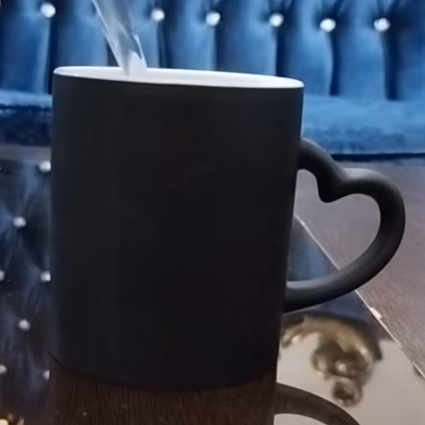 ماگ حرارتی دسته قلبی