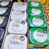 خوشبو کننده دهان بدون قندکمپاس14گرمیcompass