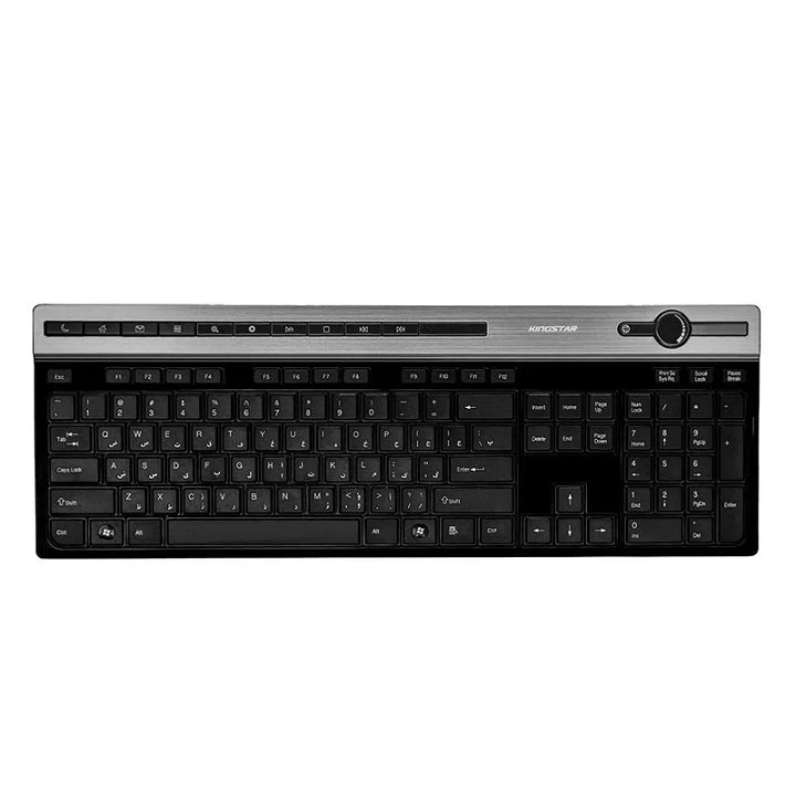 قیمت و مشخصات کیبورد بی سیم کینگ استار مدل KB92W