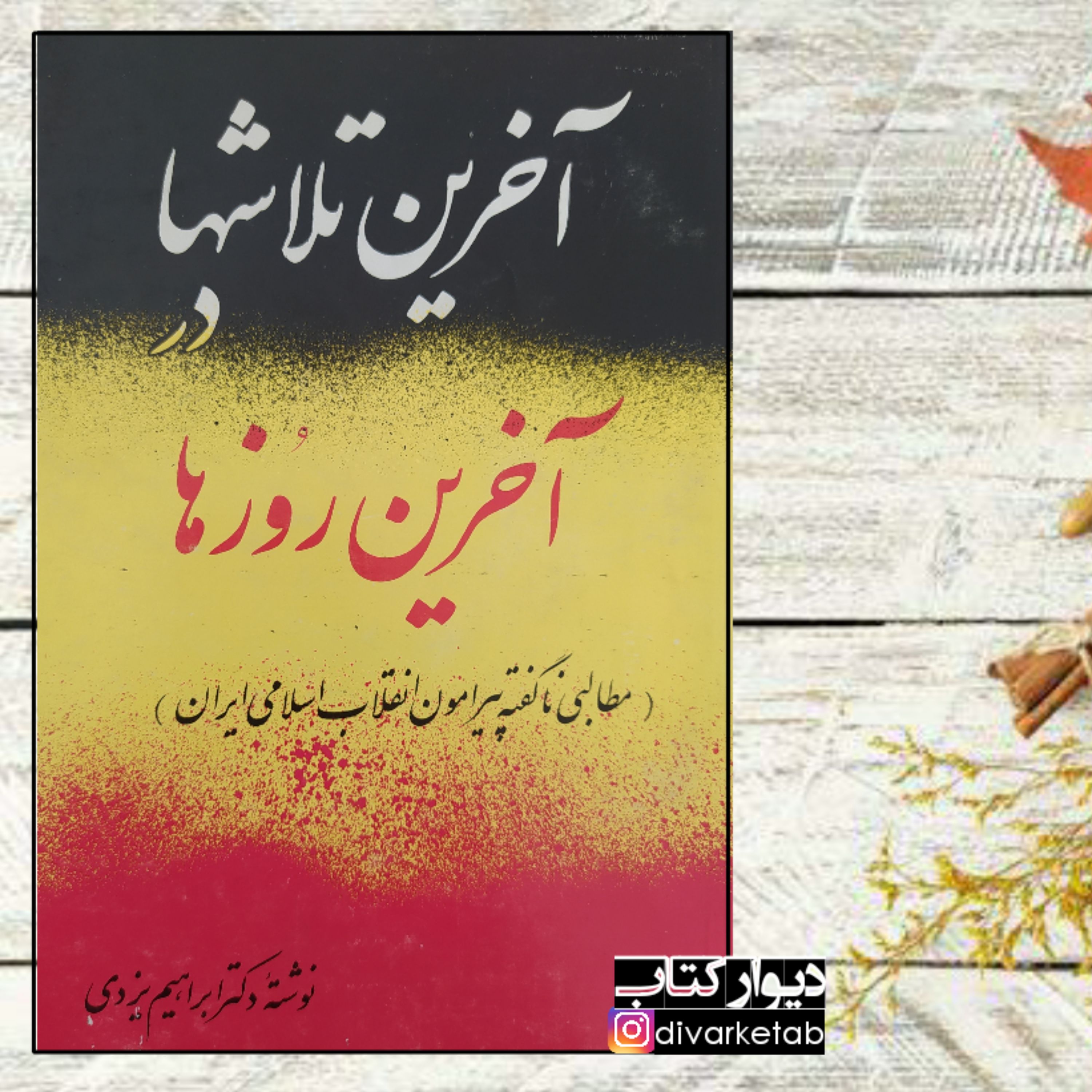 کتاب آخرین تلاش ها در آخرین روزها/نویسنده :ابراهیم یزدی
