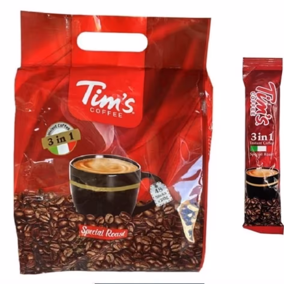  قهوه فوری نسکافه کافی میکس 3in1کلاسیک تیمز 48عددی باارسال رایگان 