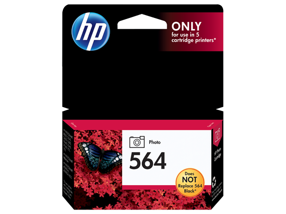 کارتریج جوهرافشان اچ پی 564 رنگ Photo Black کد CB317WA