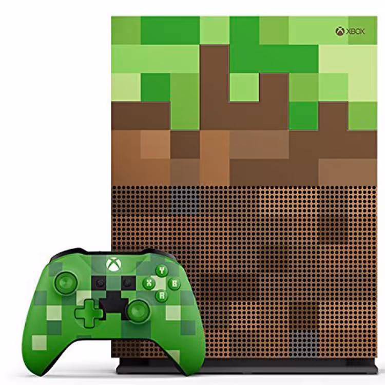 ایکس باکس وان اس 1 ترابایت نسخه استاندارد طرح : Minecraft