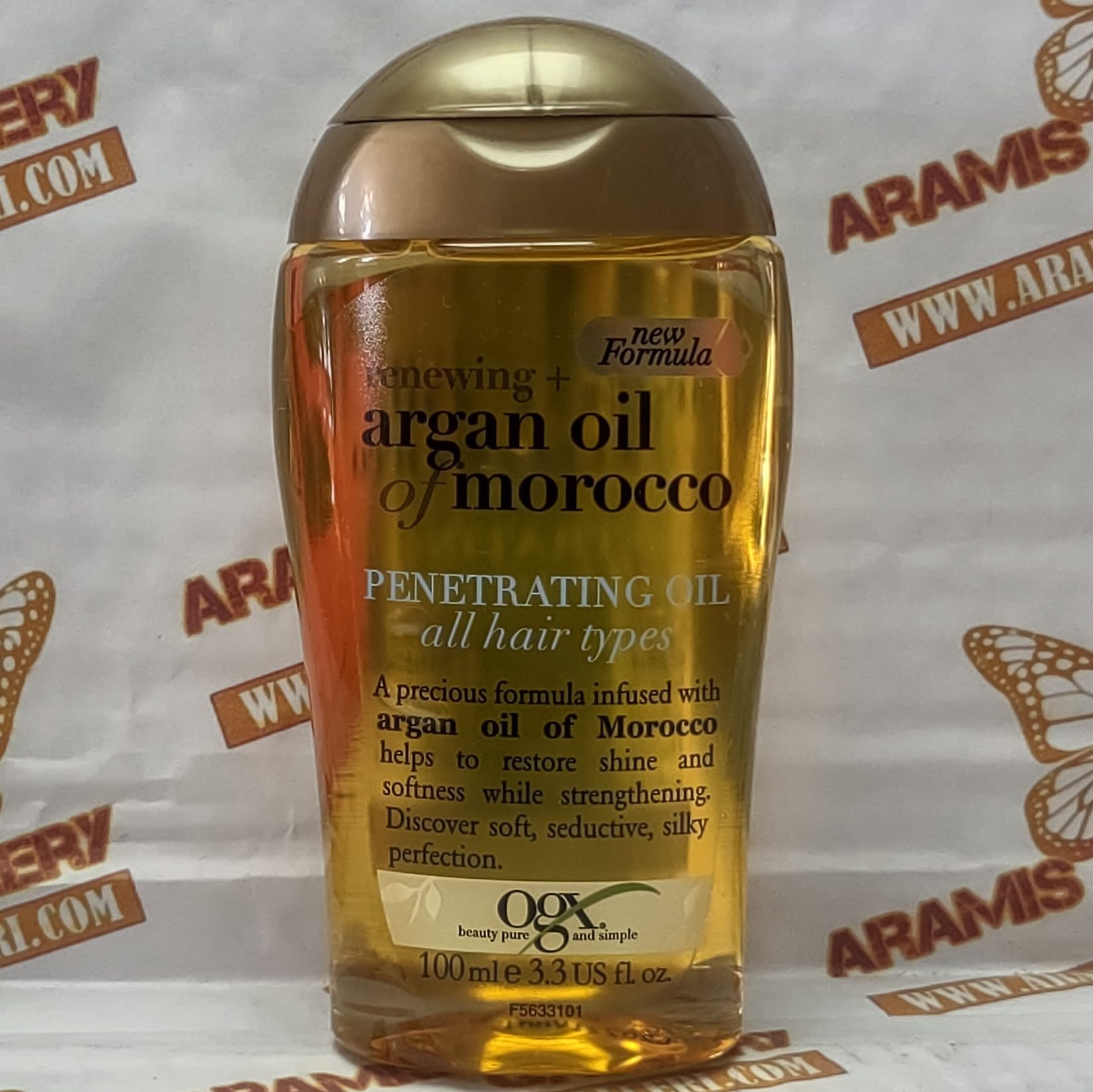 روغن آرگان OGX مناسب انواع مو 100میل OGX RENEWING   ARGAN OIL