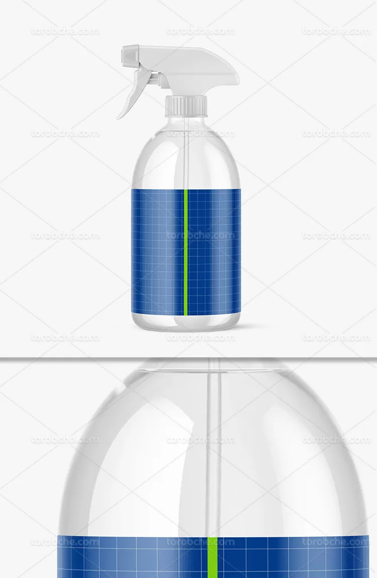 موکاپ آب پاش دستی | گرافیک با طعم تربچه