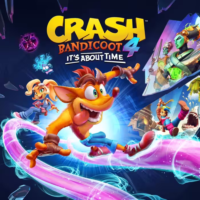 خرید بازی Crash Bandicoot 4 Its About Time اکانت قانونی PS4 , PS5 با بهترین قیمت