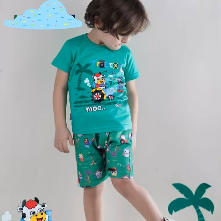 تیشرت شلوارک پسرونه
مناسب 6 ماه تا 3 سال