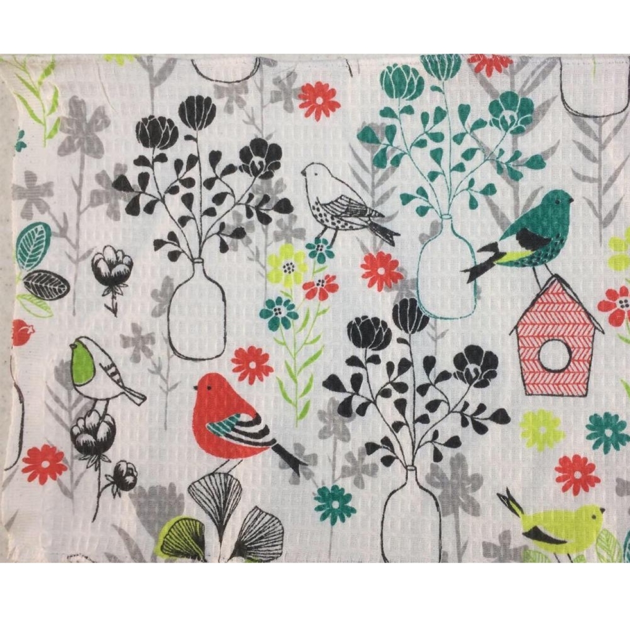 دستمال آشپزخانه مدل flower بسته 3 عددی