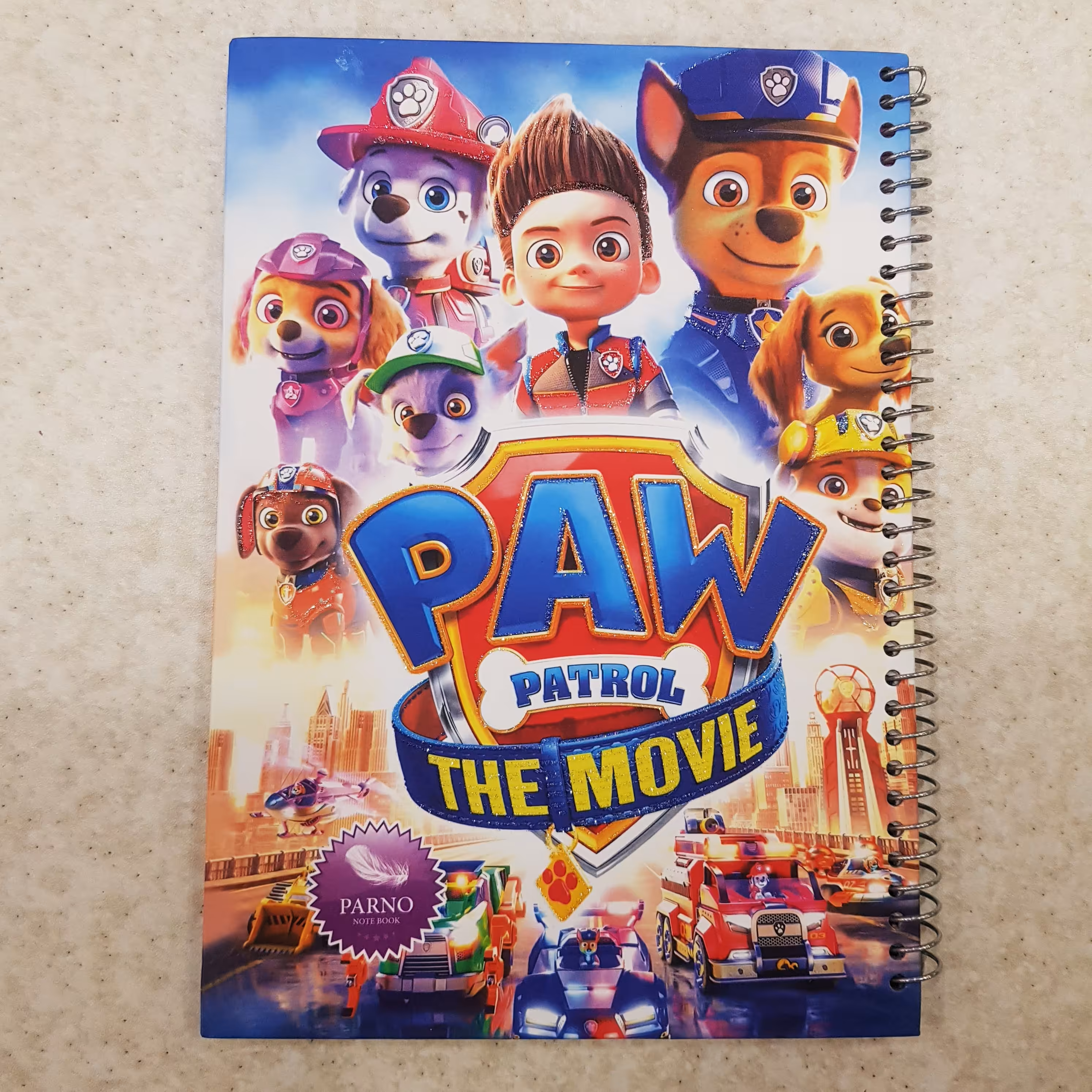 دفتر طرحدار شرکتی جلد سخت 50 برگ