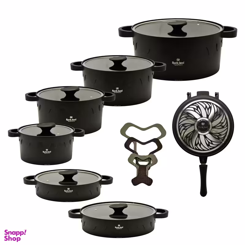 سرویس پخت و پز 18 پارچه راکلند طرح لیانا کد 800071