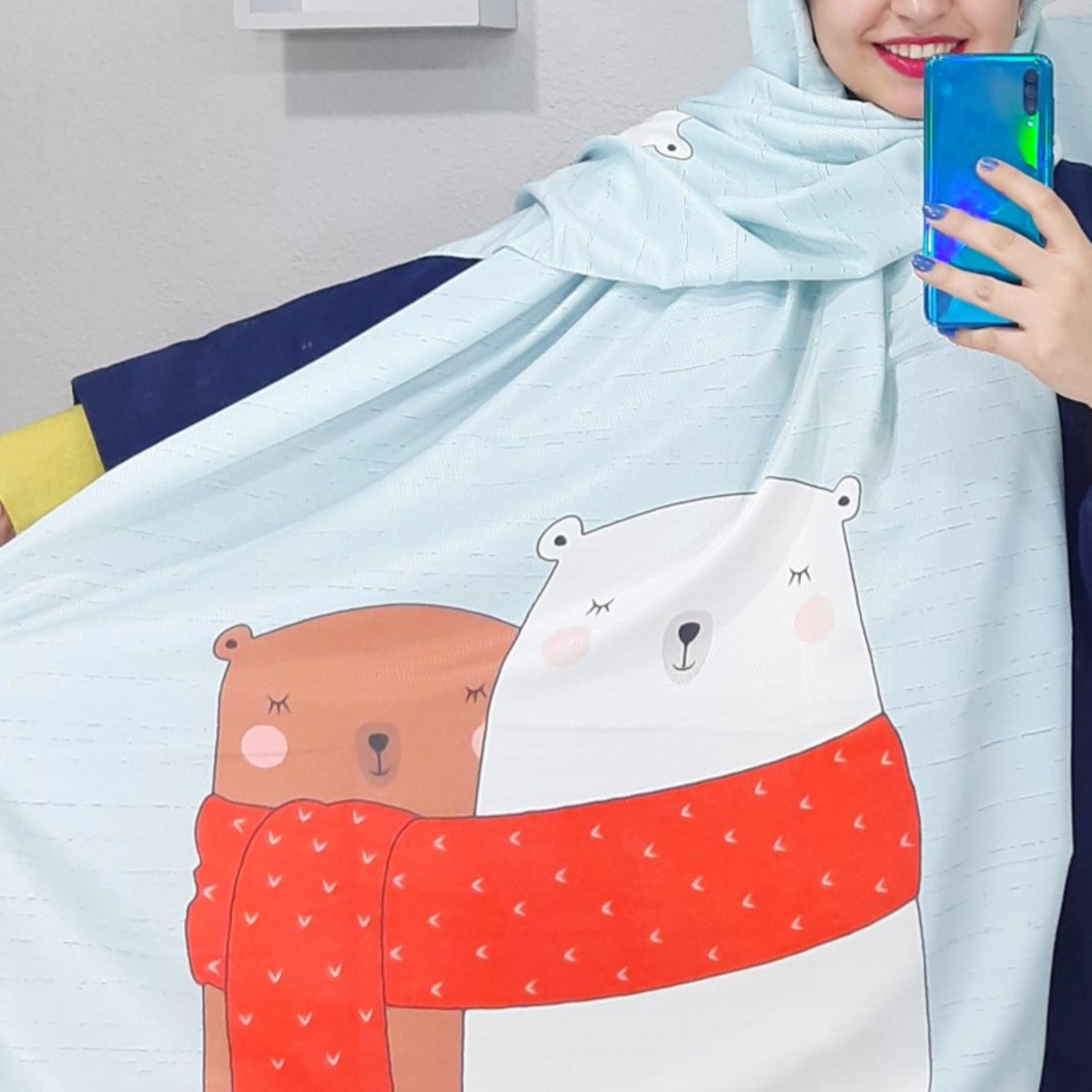 شال خرس قطبی کد 2