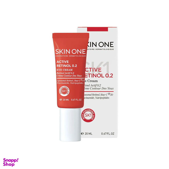 کرم دور چشم اسکین وان (Skin One) مدل %Active Retionl 02 حجم 20 میلی لیتر