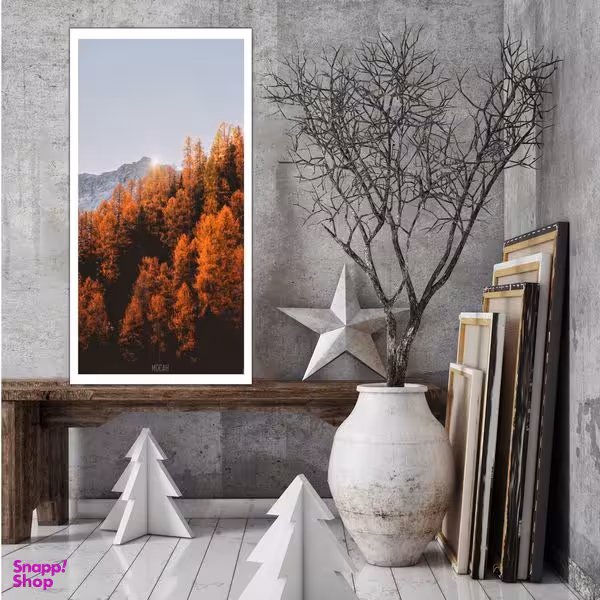 تابلو بکلیت طرح طبیعت پاییز مدل W-S3818