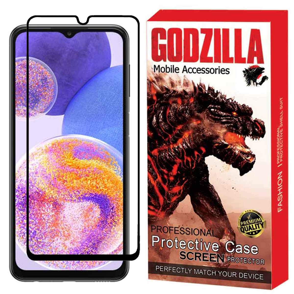 گلس گودزیلا  Full  برای سامسونگ Galaxy A23