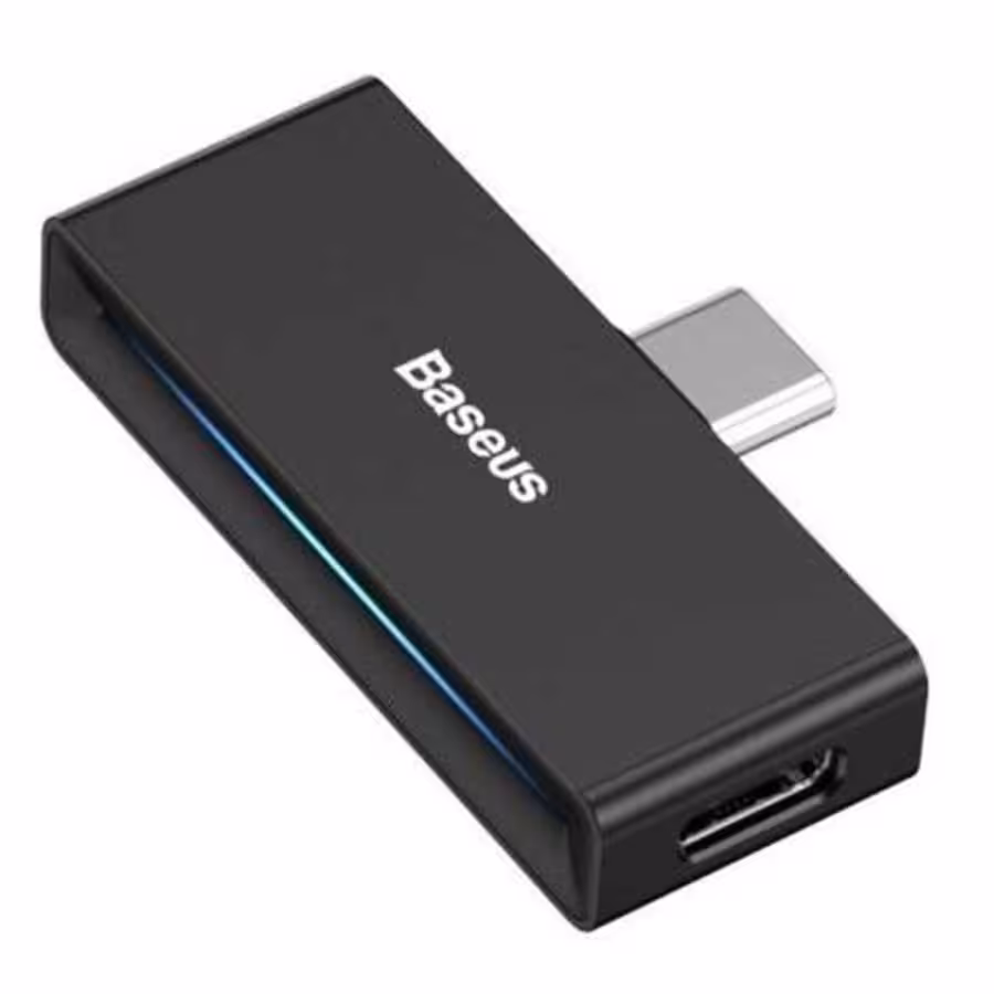 قیمت و خرید تبدیل USB-C به AUX/USB-C بیسوس مدل L57 CATL57-01 | یاس ارتباط