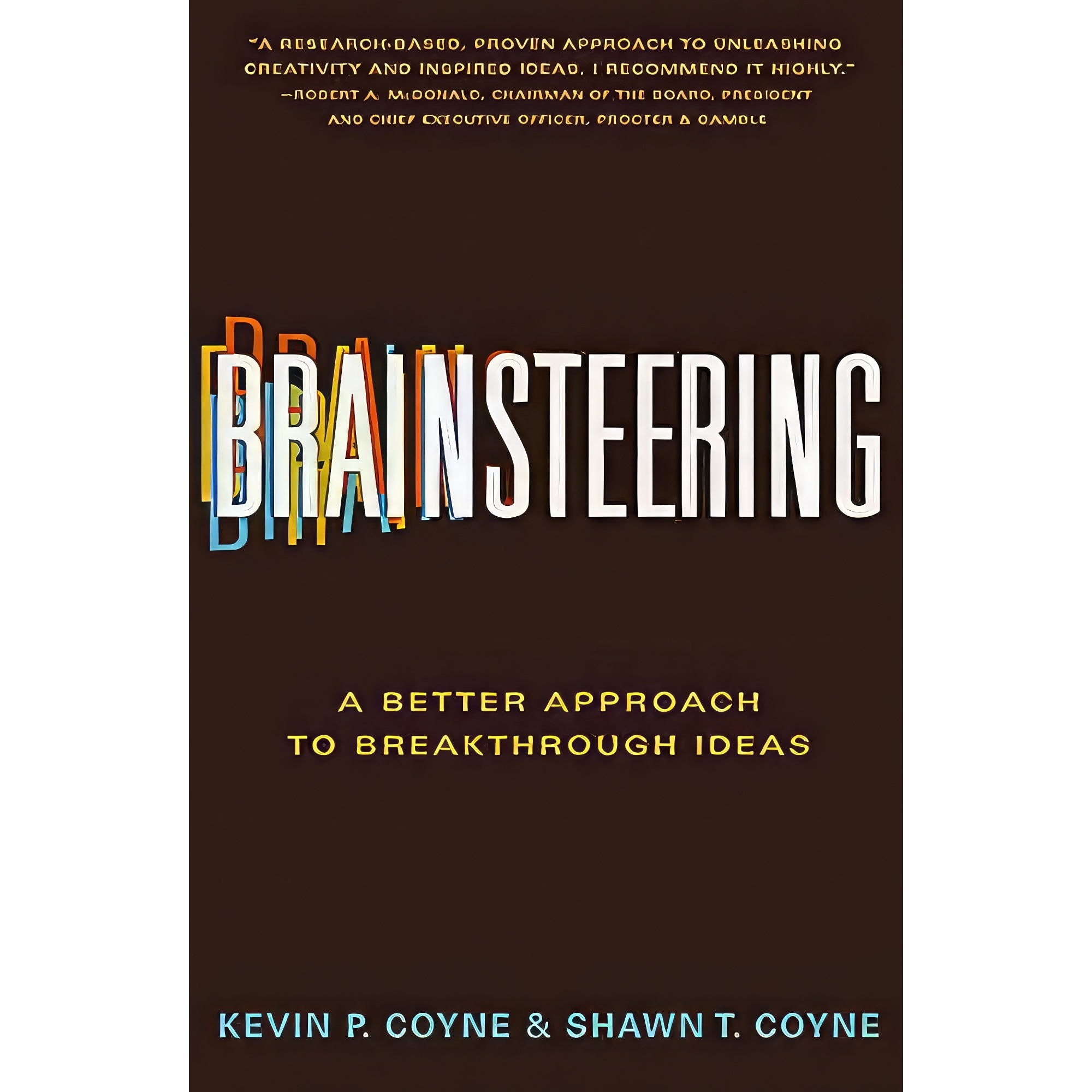 کتاب زبان اصلی Brainsteering اثر Kevin P Coyne and Shawn T Coyne