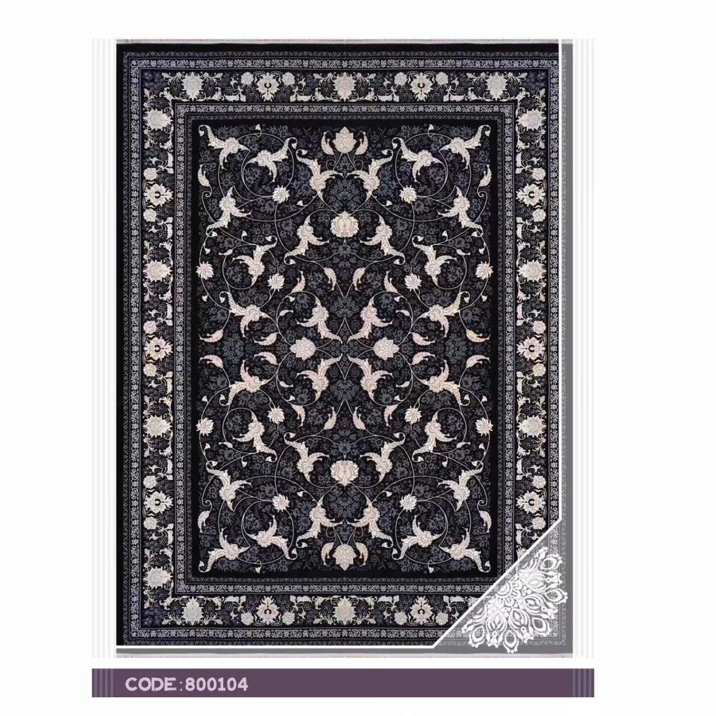 فرش  اکرلیک  9 متری 700 شانه تراکم 2550 کد sh800104