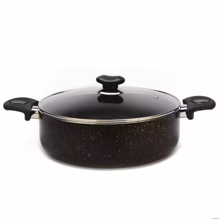 قابلمه کوتاه گرانیت زرساب مدل ویولت سایز28