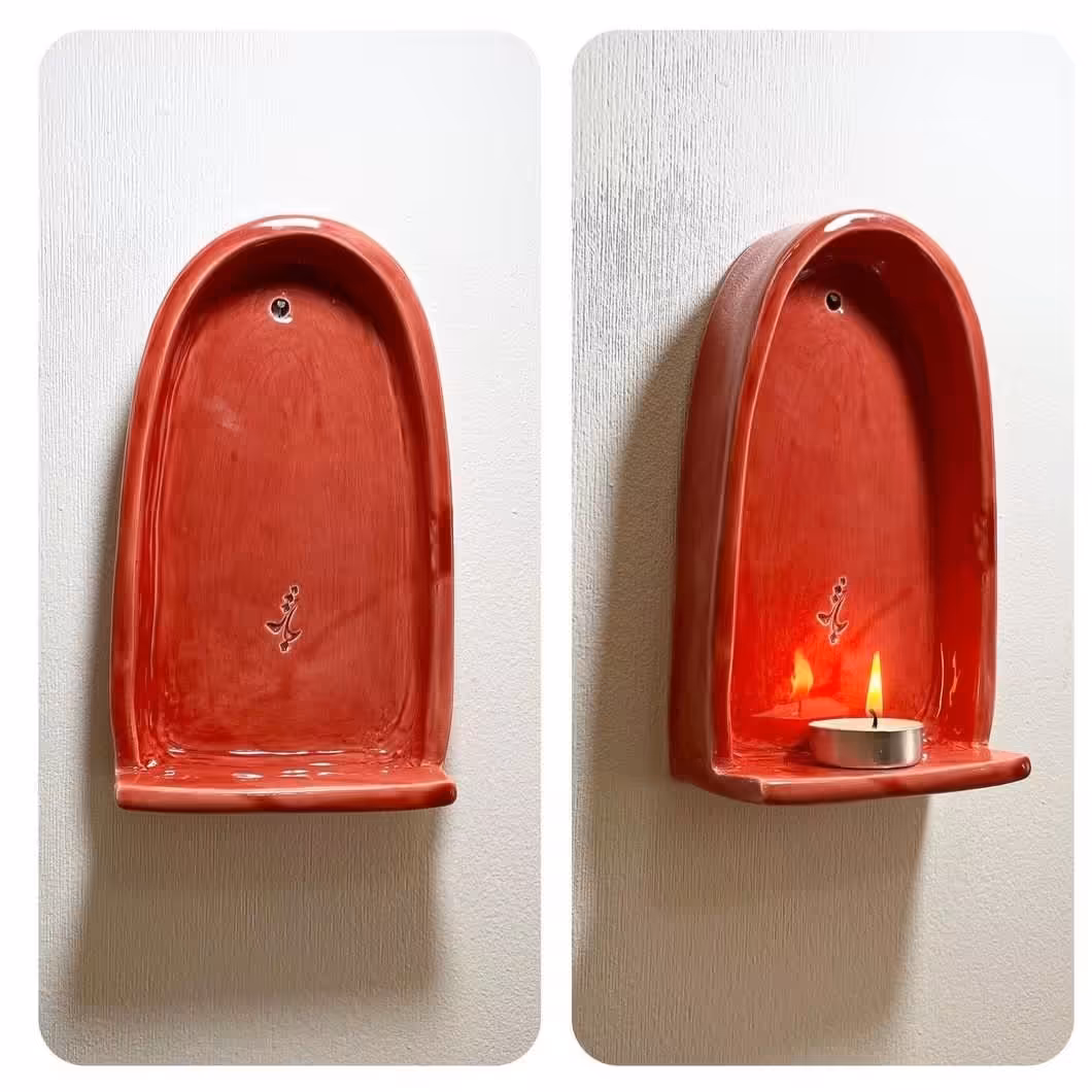 جا شمعی سرامیکی