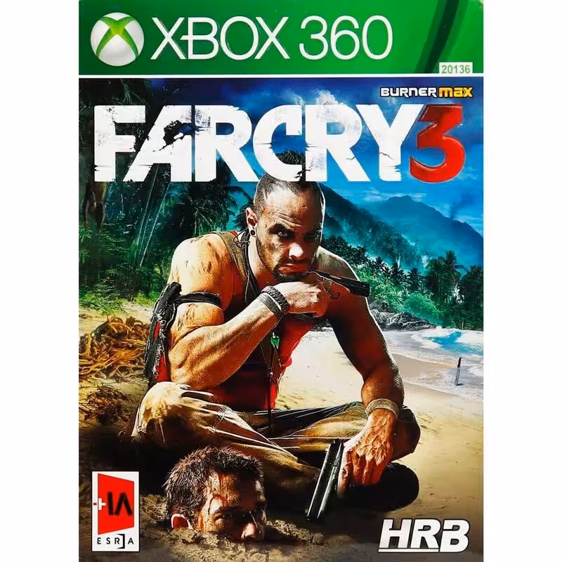 بازی ایکس باکس 360
Farcry 3 XBOX 360 HRB