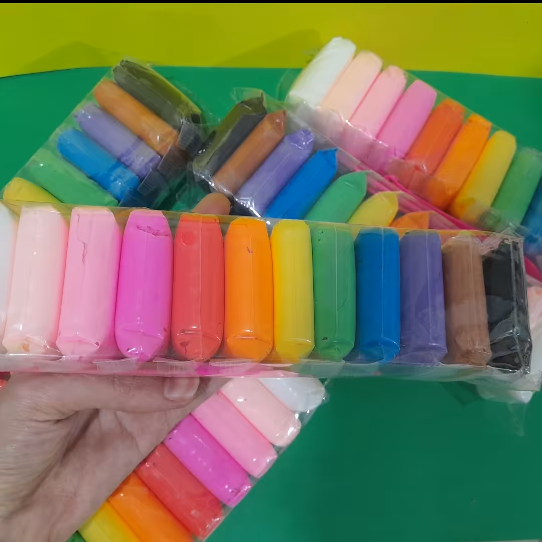 خمیرکلی با 12رنگ جذاب