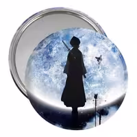 آینه جیبی خندالو مدل روکیا انیمه بلیچ Bleach کد 12022