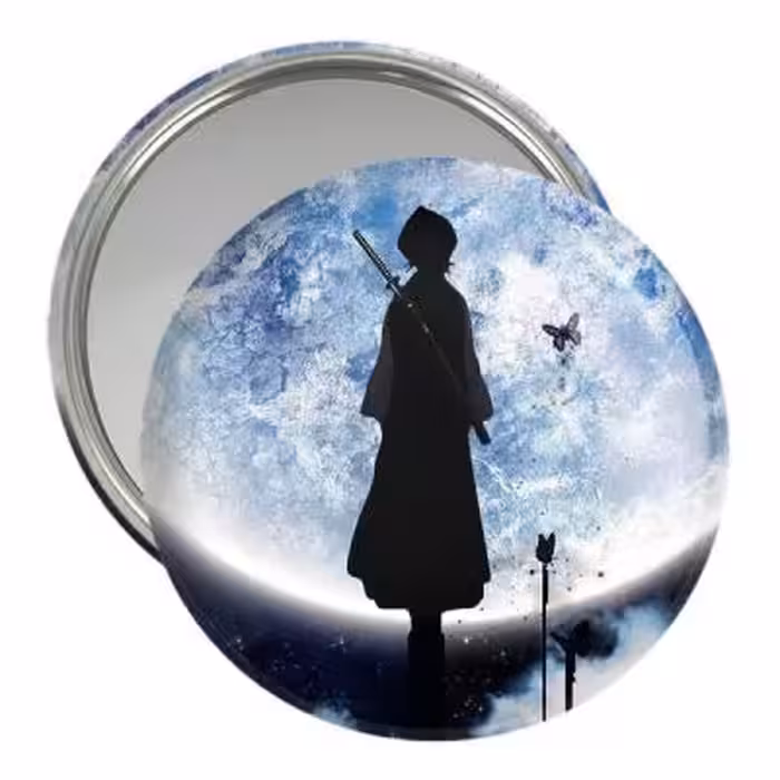 آینه جیبی خندالو مدل روکیا انیمه بلیچ Bleach کد 12022