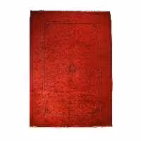 فرش دستباف رنگ شده شش متری مدل وینتج کد 4101210(فروش چکی 6 ماهه با کد تخفیف farshgereh)