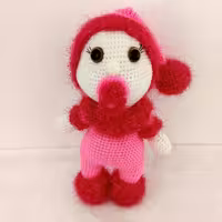 بافتنی عروسک نینی 
