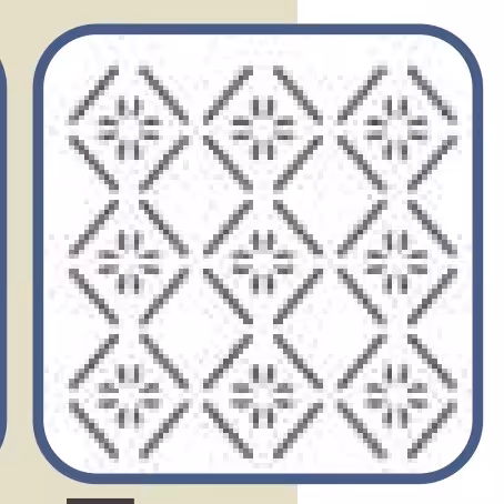 شابلون طرح مراکشی کد 587 سایز 20 در 30 