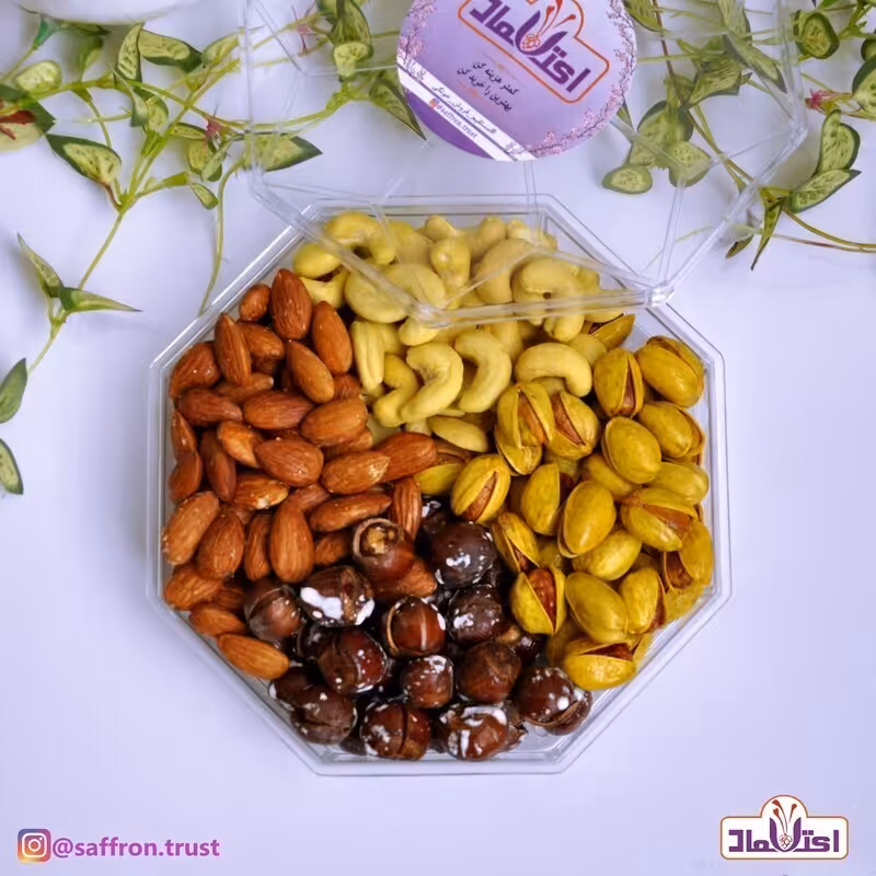 آجیل چهار مغز مخصوص یک کیلویی اعتماد(تخفیف ویژه) - حذف شده