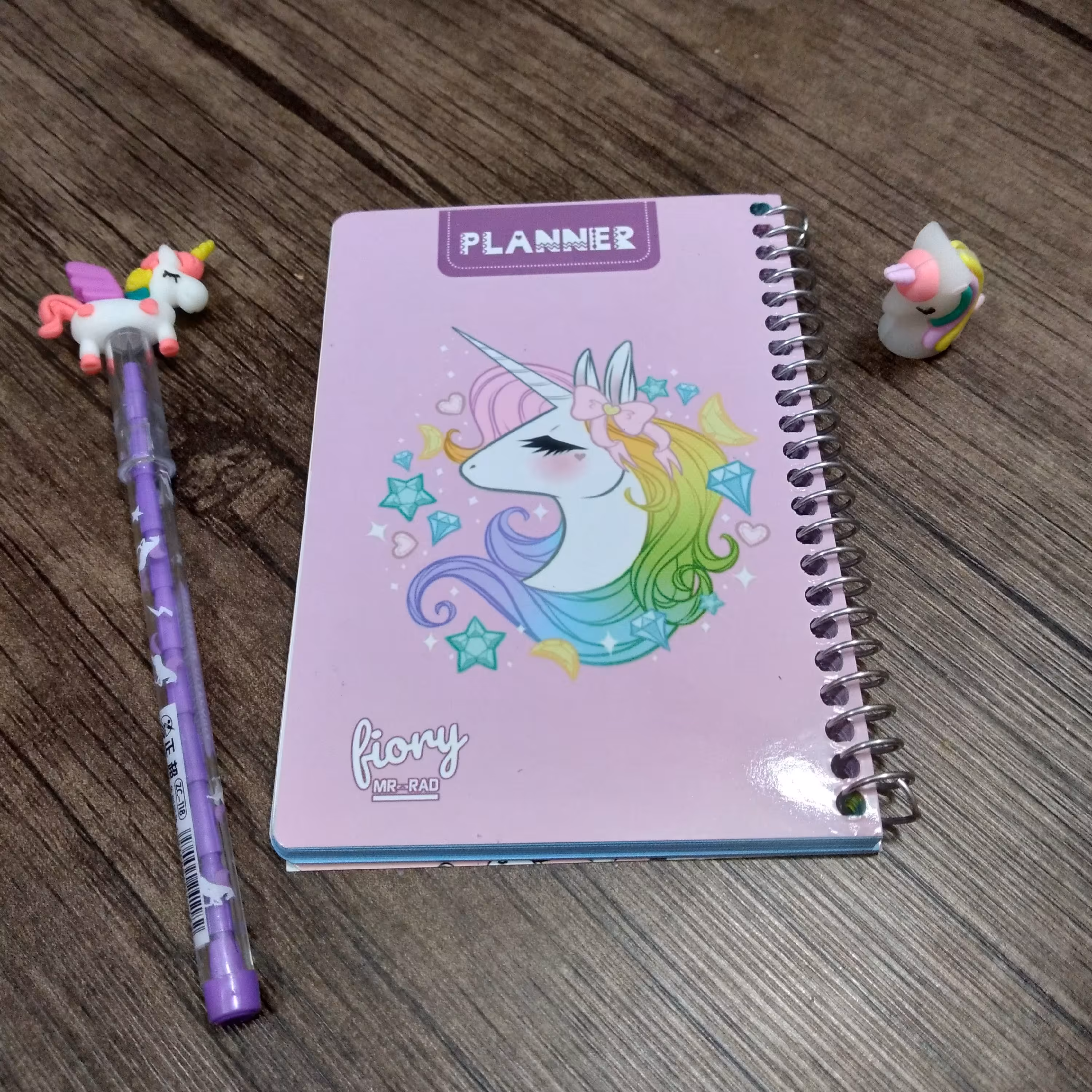 دفتر برنامه ریزی یا پلنر مستر راد  جیبی طرح اسب تک شاخ