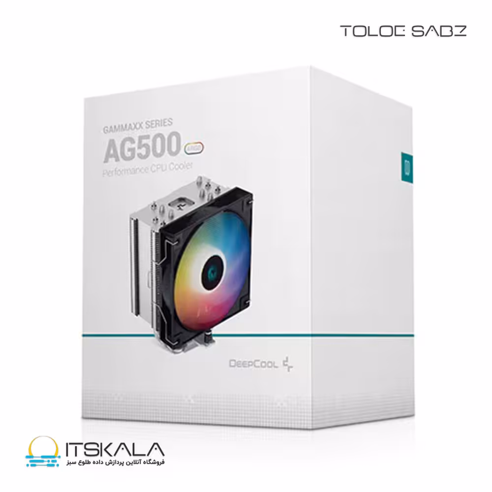 قیمت و خرید فن خنک کننده پردازنده Deepcool مدل AG500 ARGB | ITSKALA
