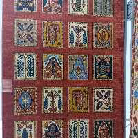 فرش پاتریس  فرش گلیم بختیاری 400شانه طرح کد  9934سایز 6متری