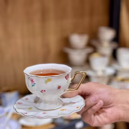 چای خوری ترکیه ست فنجان نعلبکی 6 نفری MXG06042