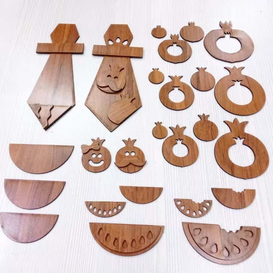 شابلون  چوبی پک یلدا