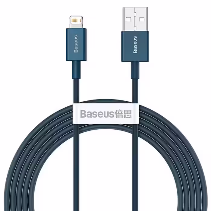کابل 1 متری USB به Lightning بیسوس مدل  CALYS-A03