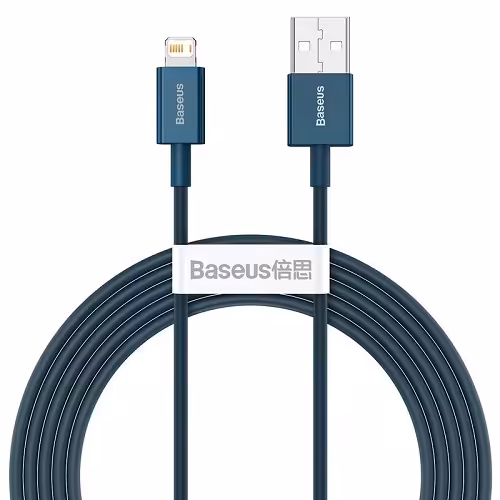کابل 1 متری USB به Lightning بیسوس مدل  CALYS-A03