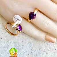 انگشتر مارک ژوپینگ نگین بنفش