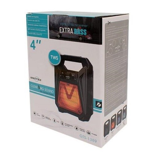 اسپیکر شارژی بلوتوثی قابل حمل مدل GTS-1389