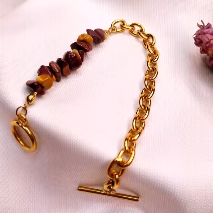 دستبندسنگ شکلاتی