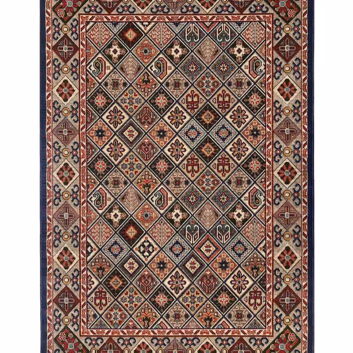 گلیم ماشینی15 متری(5-3)-هشت رنگ-طرح محراب اسپرت دستار-ارسال پس کرایه