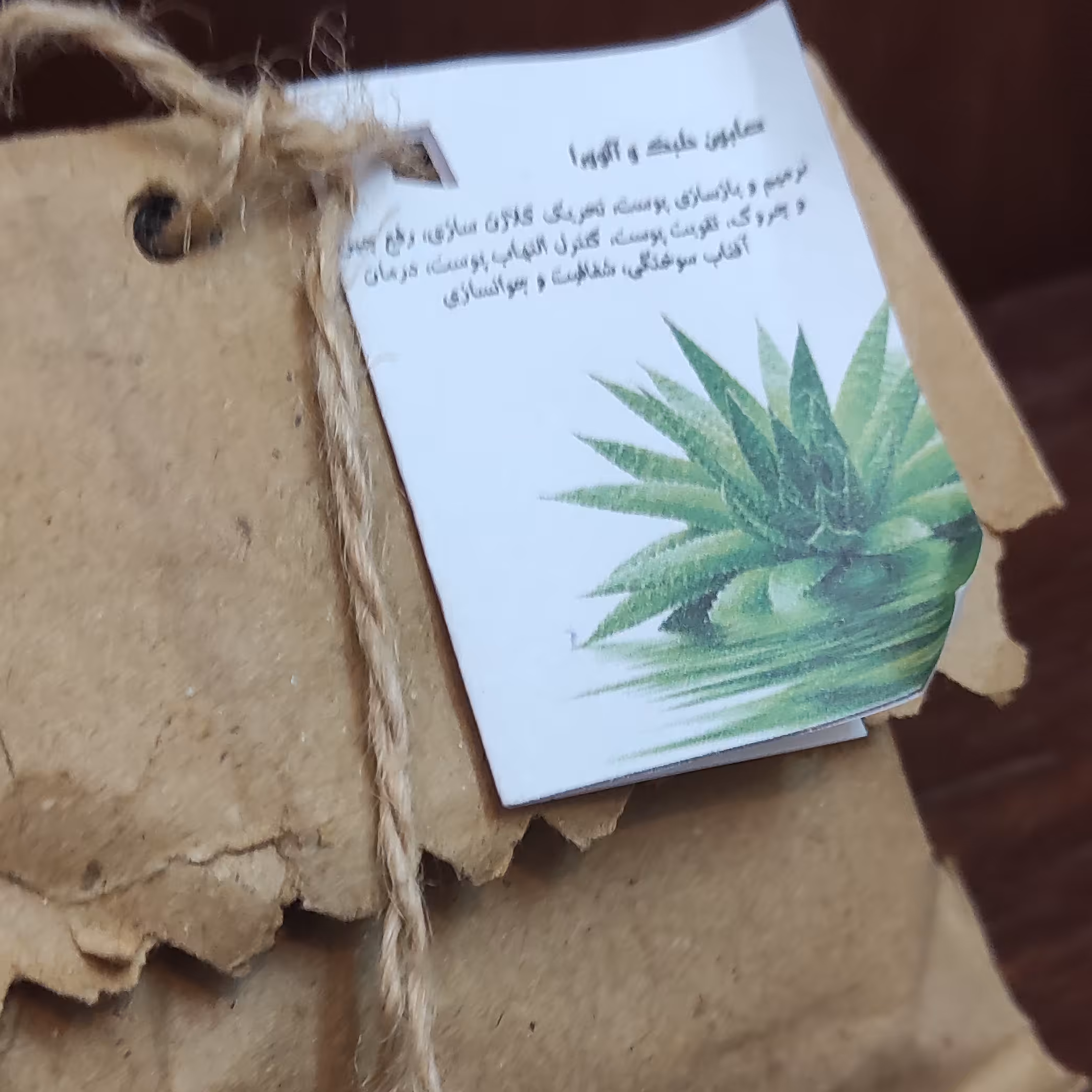 صابون جلبک و آلویه ورا