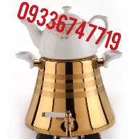 تولیدی کتری قوری طلایی ساخت شرکت تولیدی کتری قوری استیل فراهانی  تولید کننده برتر کتری و قوری استیل در ایران